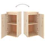 NNEVL TV Cabinets 6 pcs Solid Wood Pine