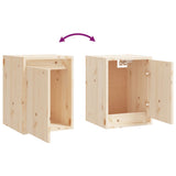 NNEVL TV Cabinets 8 pcs Solid Wood Pine