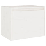 NNEVL TV Cabinets 7 pcs White Solid Wood Pine
