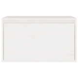 NNEVL TV Cabinets 7 pcs White Solid Wood Pine