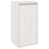 NNEVL TV Cabinets 6 pcs White Solid Wood Pine