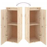 NNEVL TV Cabinets 4 pcs Solid Wood Pine