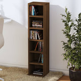 NNEVL CD Cabinet Brown Oak 21x20x88 cm Engineered Wood