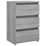 NNEVL Bed Cabinets 2 pcs  Grey Sonoma 40x35x62.5 cm Engineered Wood