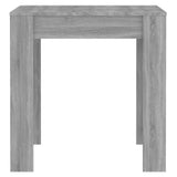 NNEVL Dining Table Grey Sonoma 140x74.5x76 cm Engineered Wood