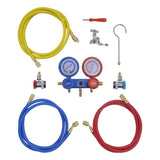 NNEVL Vacuum Pump 100 L/min with 2-way Manifold Gauge Set in Tool Kit