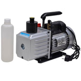 NNEVL Vacuum Pump 100 L/min with 4-way Manifold Gauge Set in Tool Kit