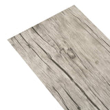 NNEVL Self-adhesive PVC Flooring Planks 2.51 m² 2 mm Oak Washed