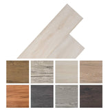 NNEVL Self-adhesive PVC Flooring Planks 2.51 m² 2mm Oak Classic White