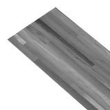 NNEVL Self-adhesive PVC Flooring Planks 2.51 m² 2 mm Striped Grey