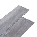 NNEVL Self-adhesive PVC Flooring Planks 2.51 m² 2 mm Matt Wood Grey