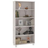 NNEVL Highboard "HAMAR" Solid Wood Pine White