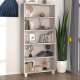 NNEVL Highboard "HAMAR" Solid Wood Pine White