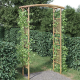 NNEVL Rose Arch Bamboo 118x40x187 cm