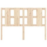 NNEVL Bed Headboard 140.5x4x100 cm Solid Wood Pine