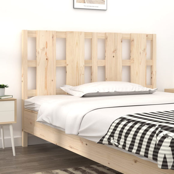 NNEVL Bed Headboard 140.5x4x100 cm Solid Wood Pine