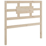 NNEVL Bed Headboard 95.5x4x100 cm Solid Wood Pine