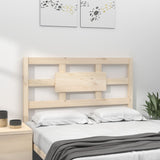 NNEVL Bed Headboard 95.5x4x100 cm Solid Wood Pine