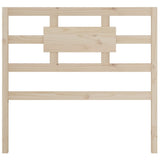 NNEVL Bed Headboard 95.5x4x100 cm Solid Wood Pine