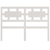 NNEVL Bed Headboard White 140.5x4x100 cm Solid Wood Pine