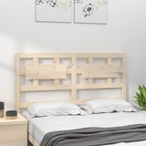 NNEVL Bed Headboard 185.5x4x100 cm Solid Wood Pine