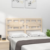 NNEVL Bed Headboard 185.5x4x100 cm Solid Wood Pine