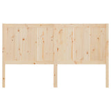 NNEVL Bed Headboard 185.5x4x100 cm Solid Pine Wood