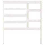 NNEVL Bed Headboard White 96x4x104 cm Solid Wood Pine