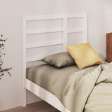 NNEVL Bed Headboard White 96x4x104 cm Solid Wood Pine