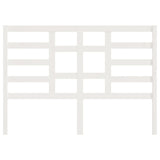 NNEVL Bed Headboard White 156x4x104 cm Solid Wood Pine