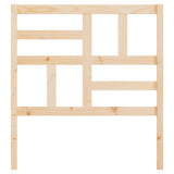 NNEVL Bed Headboard 96x4x104 cm Solid Wood Pine