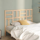 NNEVL Bed Headboard 141x4x104 cm Solid Wood Pine