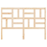 NNEVL Bed Headboard 141x4x104 cm Solid Wood Pine