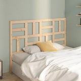 NNEVL Bed Headboard 141x4x104 cm Solid Wood Pine