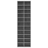 NNEVL Shoe Cabinet Grey Sonoma 54x34x183 cm Engineered Wood