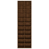 NNEVL Shoe Cabinet Brown Oak 54x34x183 cm Engineered Wood