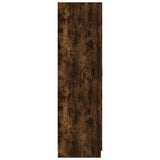 NNEVL Wardrobe Smoked Oak 80x52x180 cm Engineered Wood