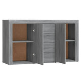 NNEVL Sideboard Grey Sonoma 120x36x69 cm Engineered Wood