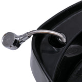 NNEVL Shampoo Backwash Unit with Salon Chairs Faux Leather