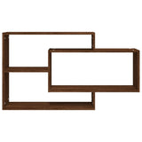 NNEVL Wall Shelf Brown Oak 104x20x58.5 cm Engineered Wood