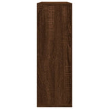 NNEVL Wall Shelf Brown Oak 104x20x58.5 cm Engineered Wood