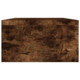 NNEVL Monitor Stand Smoked Oak 100x24x13 cm Engineered Wood