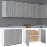 NNEVL Hanging Cabinet Grey Sonoma 80x31x60 cm Engineered Wood