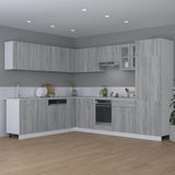 NNEVL Hanging Cabinet Grey Sonoma 80x31x60 cm Engineered Wood