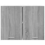NNEVL Hanging Cabinet Grey Sonoma 80x31x60 cm Engineered Wood