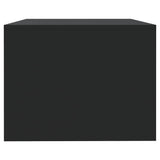 NNEVL Coffee Table Black 102x55x42 cm Engineered Wood