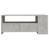 NNEVL Coffee Table Concrete Grey 102x55x42 cm Engineered Wood