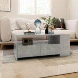 NNEVL Coffee Table Concrete Grey 102x55x42 cm Engineered Wood