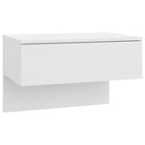 NNEVL Wall-mounted Bedside Cabinets 2 pcs White