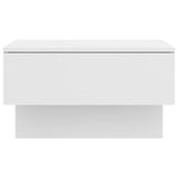 NNEVL Wall-mounted Bedside Cabinets 2 pcs White